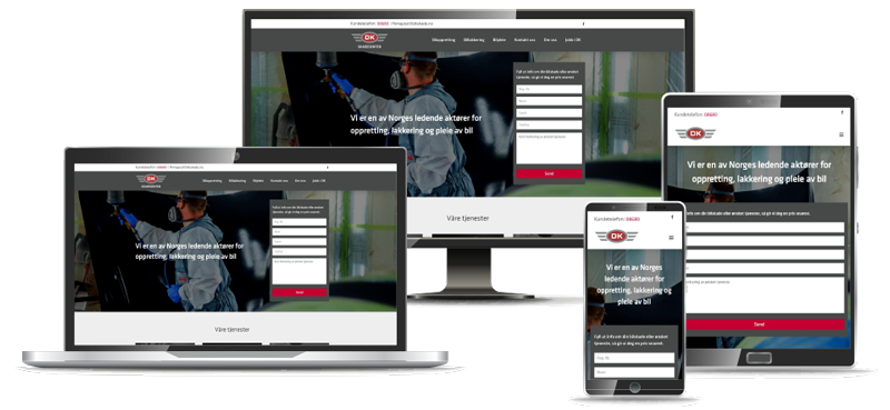 Bilder fra nettsiden til DK skaldesenter.