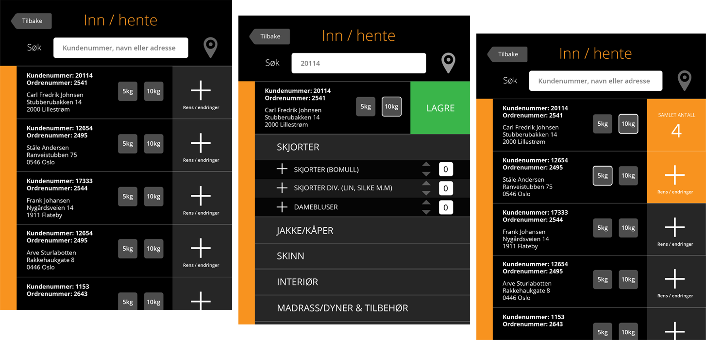illustrasjoner av prototype